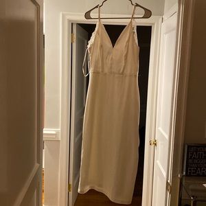lulus white medium dress
